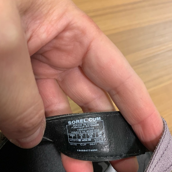 Sorel Joanie wedge sling back sandals, excellent condition 7 - Picture 7 of 7